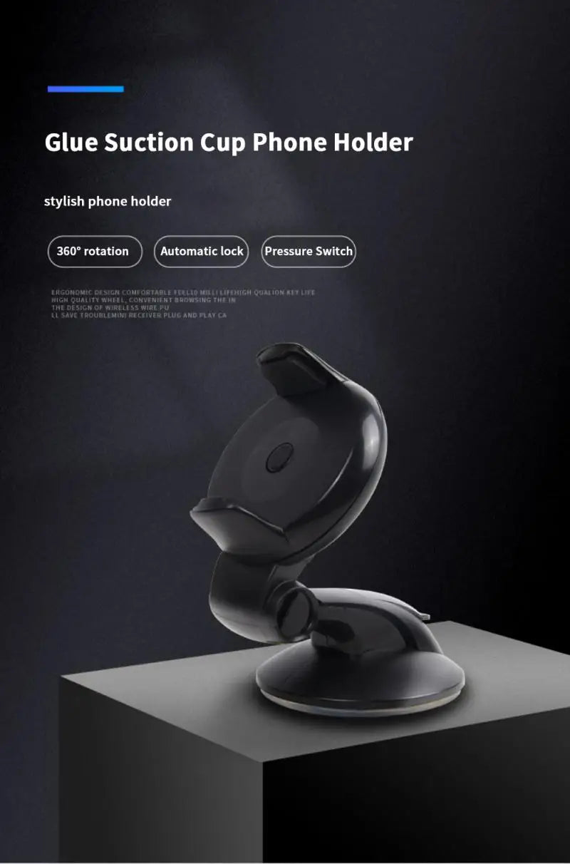 Gravity Grip Suction Car Mount