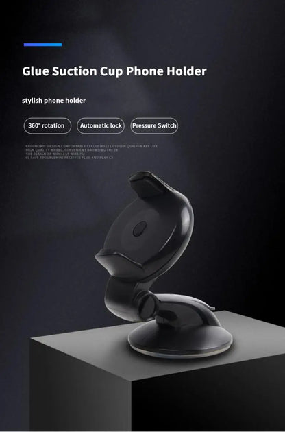 Gravity Grip Suction Car Mount