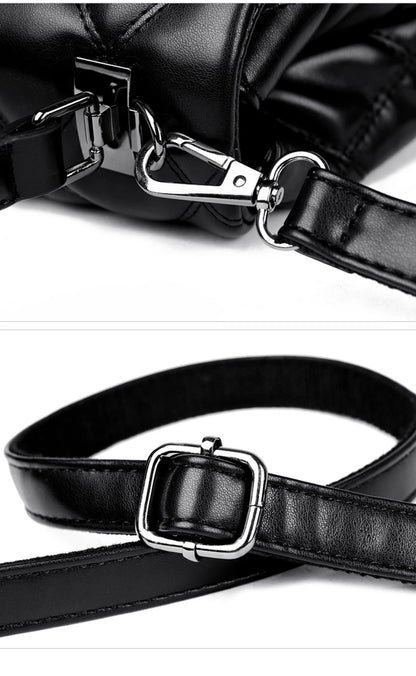 Trendy Women's Soft Leather Shoulder Bag