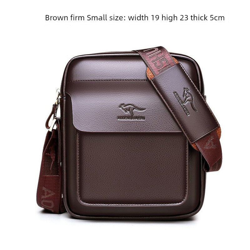 UrbanEdge Leather Sling Pack