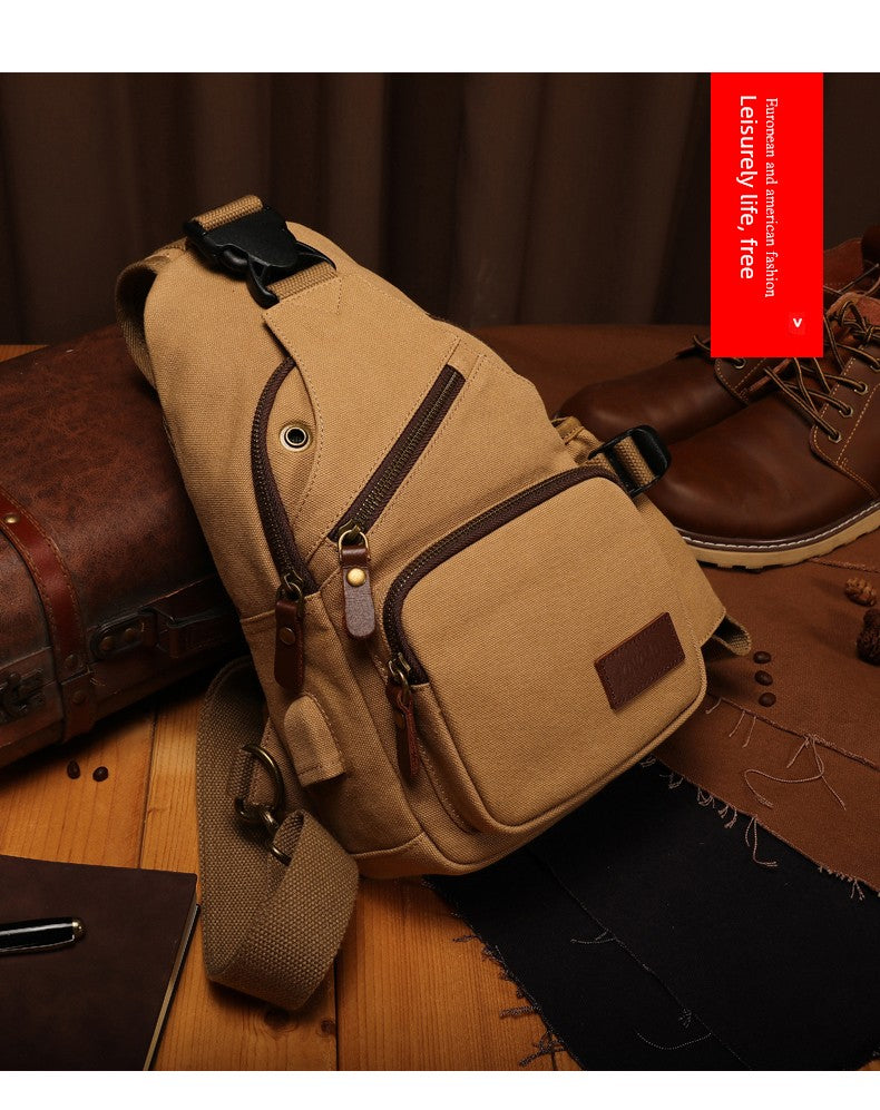Canvas Urban Sling Bag
