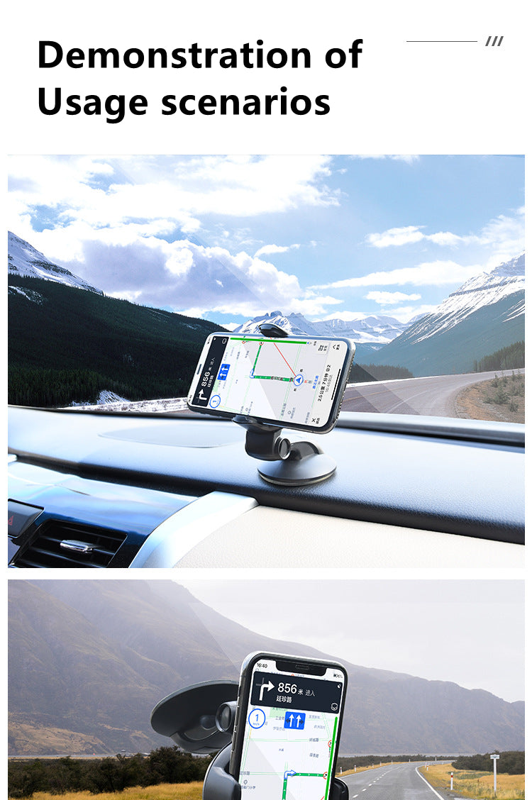 Gravity Grip Suction Car Mount
