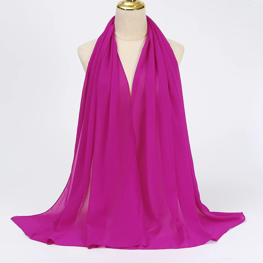 Chiffon Muslim Hijab Scarf