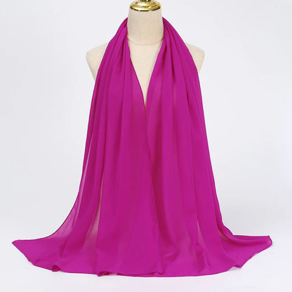 Chiffon Muslim Hijab Scarf