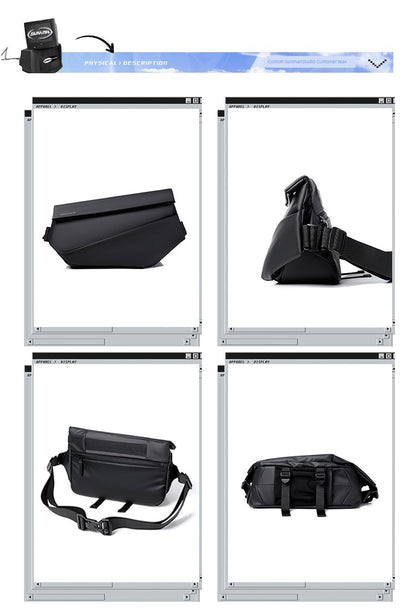 RideFlex Crossbody Gear Bag