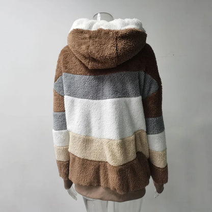 Hooded Winter Cashmere Coat