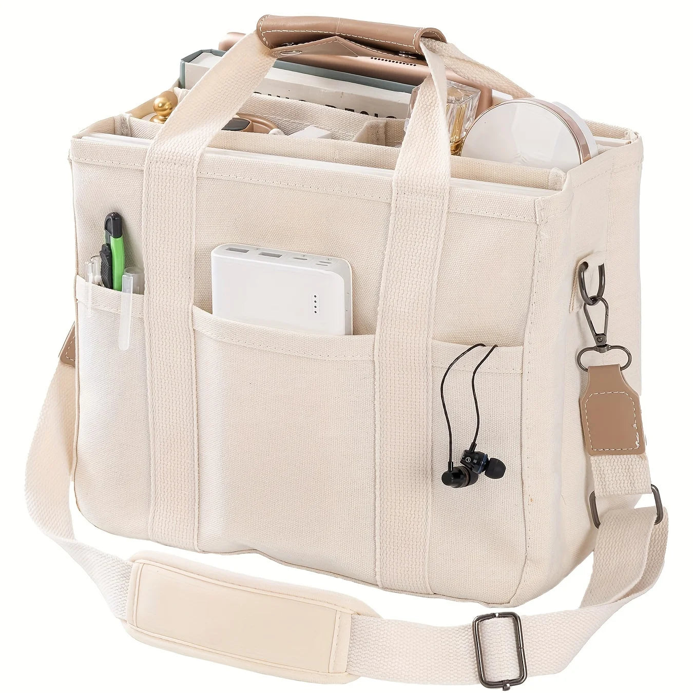Women's Canvas Multi Tote Handbag