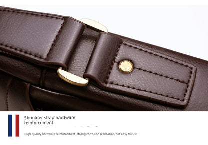 UrbanEdge Leather Sling Pack