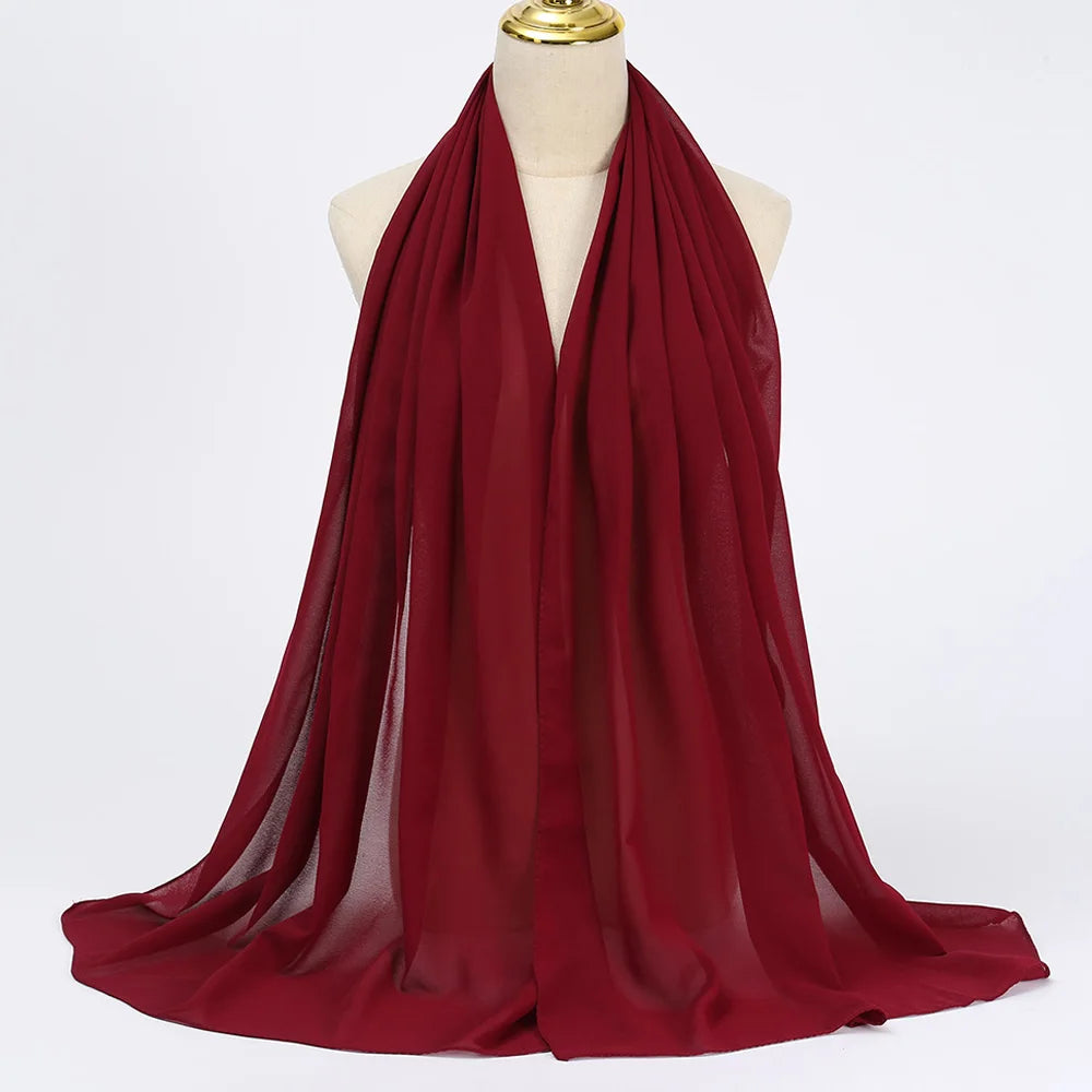 Chiffon Muslim Hijab Scarf