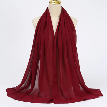 Chiffon Muslim Hijab Scarf