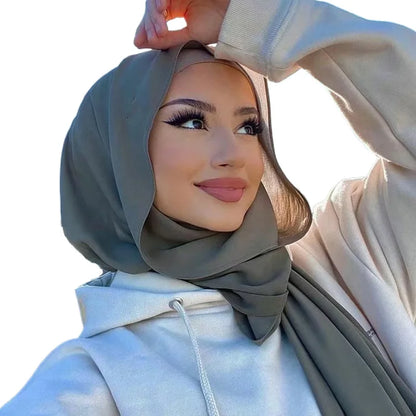 Ramadan Chiffon Muslim Hijab