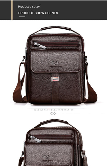 Legacy Leather Crossbody Briefcase