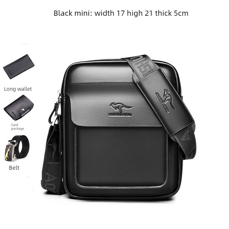 UrbanEdge Leather Sling Pack