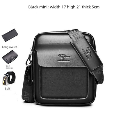 UrbanEdge Leather Sling Pack