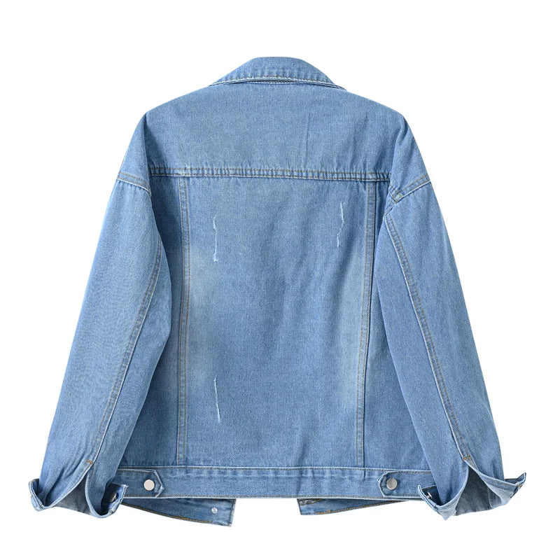 Stylish Slim Fit Denim Coat