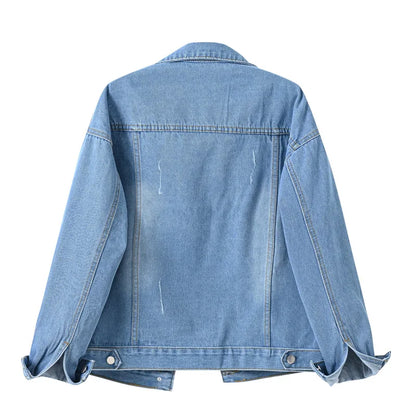 Stylish Slim Fit Denim Coat