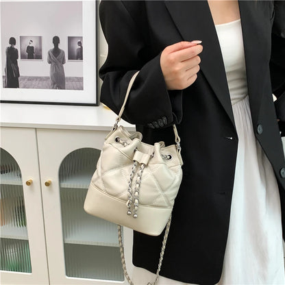 Car Sewing Bucket Shoulder Bag