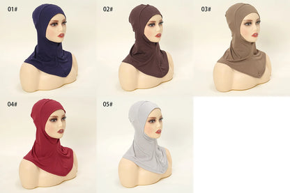 Full Coverage Muslim Under Cap