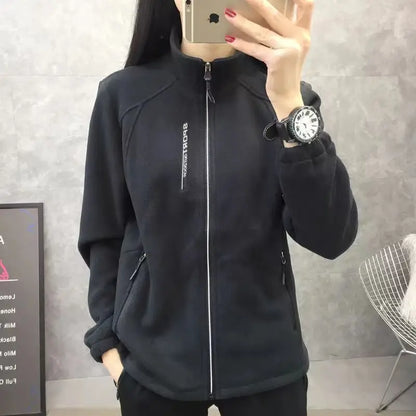 Plus Size Fleece Winter Coat