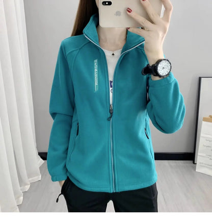 Plus Size Fleece Winter Coat