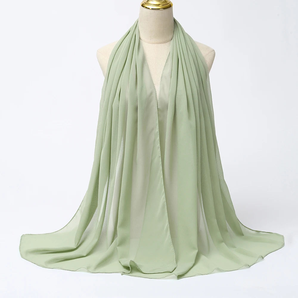 Chiffon Muslim Hijab Scarf