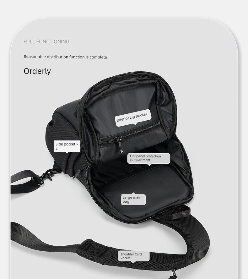 LuxeGuard Urban Crossbody Bag