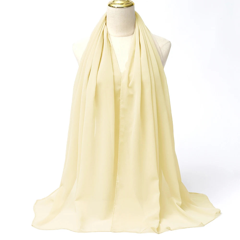 Chiffon Muslim Hijab Scarf