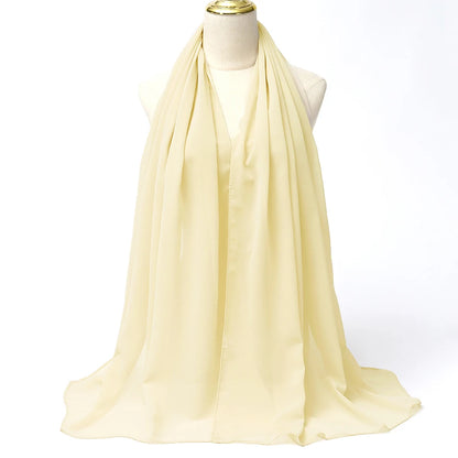 Chiffon Muslim Hijab Scarf