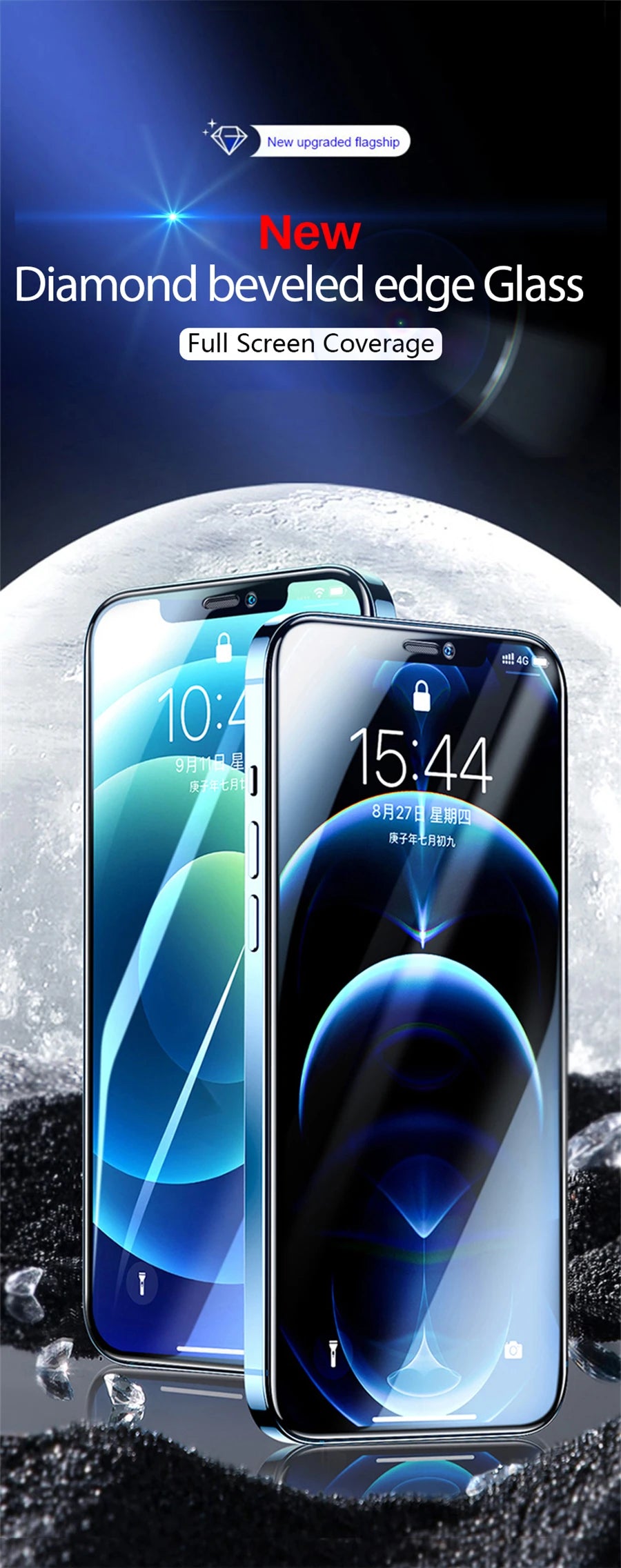 Cut Edge Luxury Tempered Glass Screen Protector
