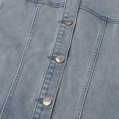 Chic Plus-Size Denim Jacket