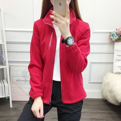 Plus Size Fleece Winter Coat