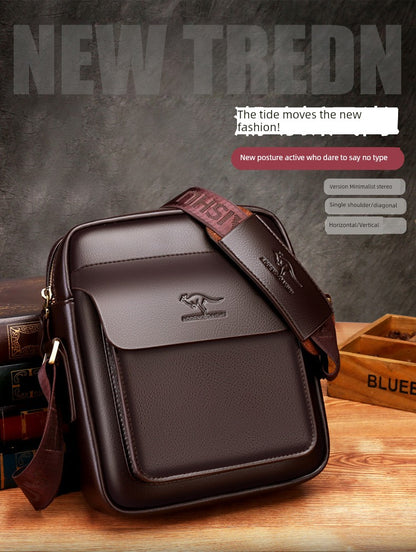 UrbanEdge Leather Sling Pack