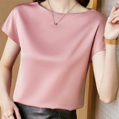ZANZEA Elegant Satin Blouse
