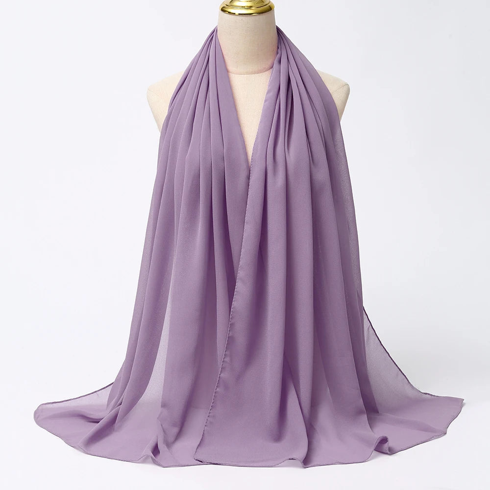 Chiffon Muslim Hijab Scarf