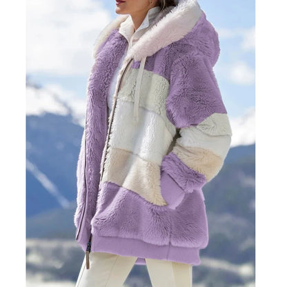 Hooded Winter Cashmere Coat