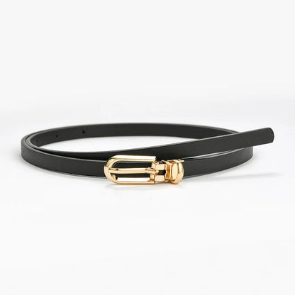Candy Color Thin Waist Belt
