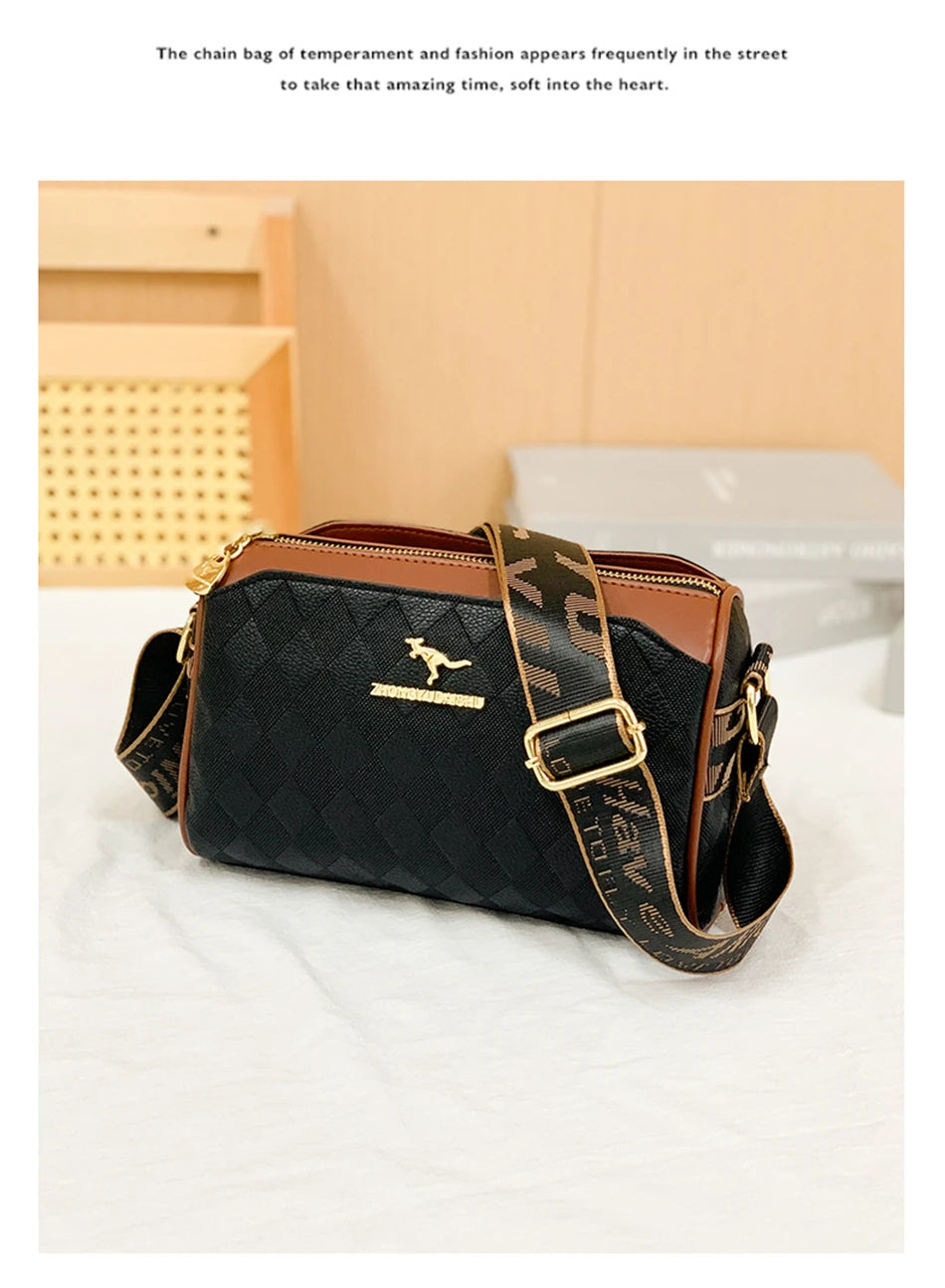 Luxury Soft Square Crossbody