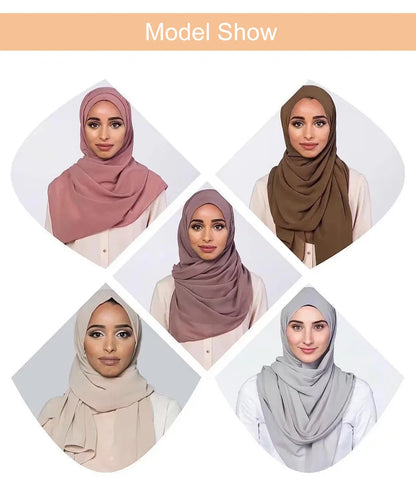 Chiffon Muslim Hijab Scarf