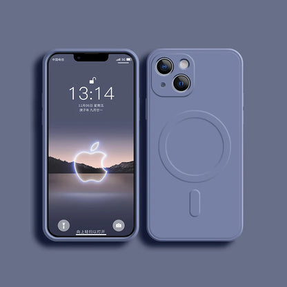 LuxeSilk MagSafe Silicone Case (iPhone Series)
