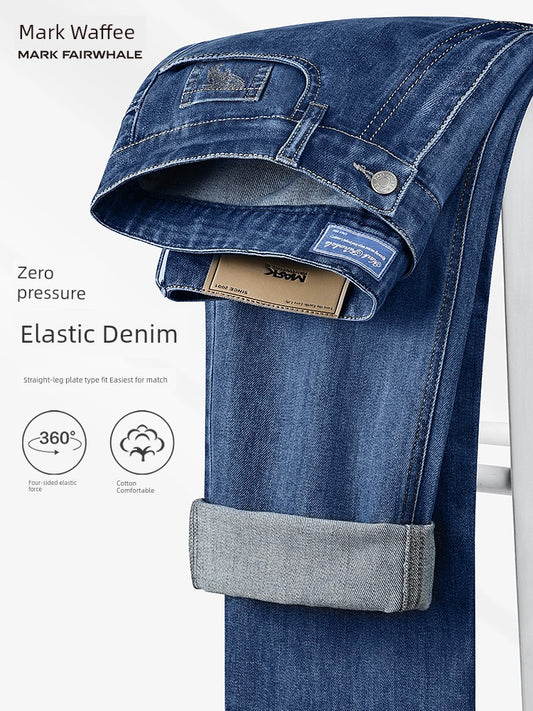 Youth Embroidered Denim Trousers