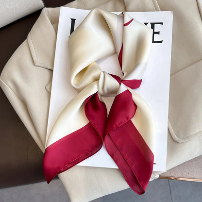 Luxury Silk Print Scarf