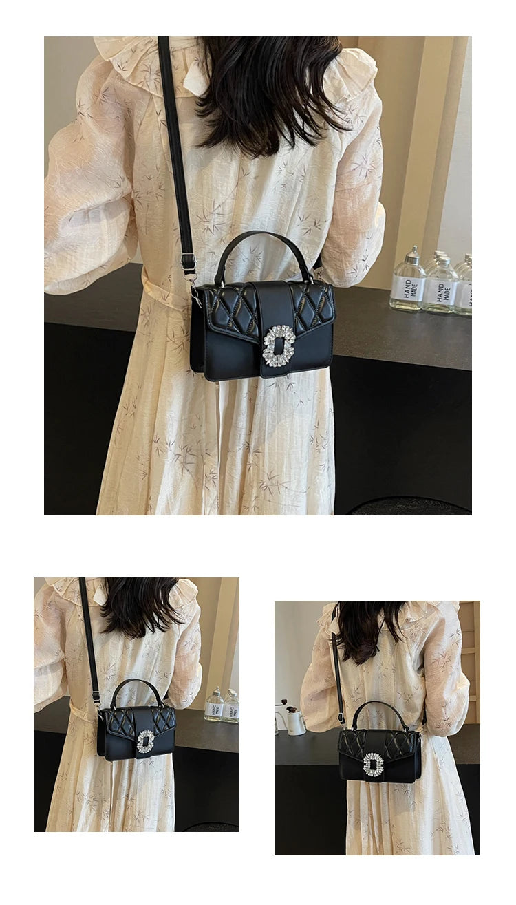 Diamond Gleam Chain Bag