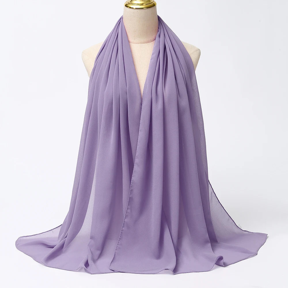 Chiffon Muslim Hijab Scarf