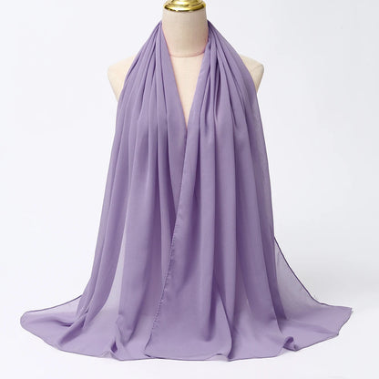 Chiffon Muslim Hijab Scarf