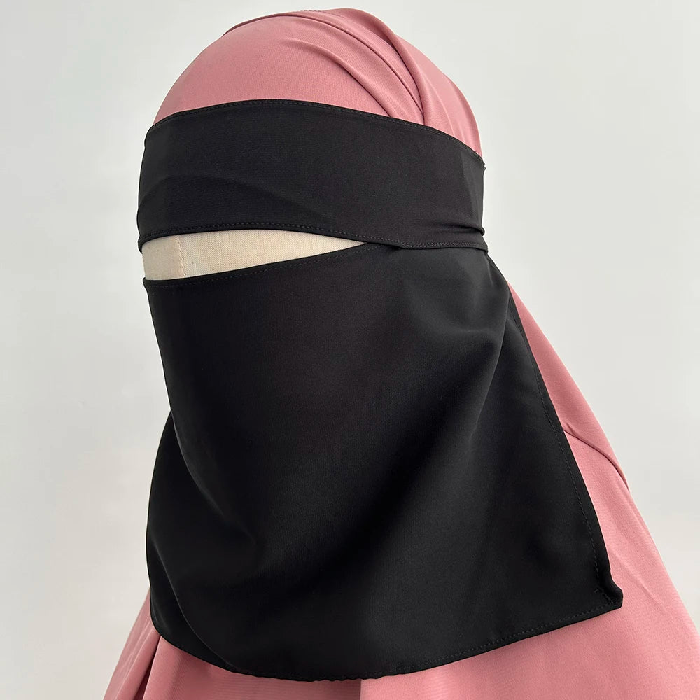 Breathable Nida Niqab for Women