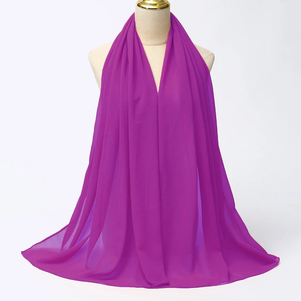 Chiffon Muslim Hijab Scarf