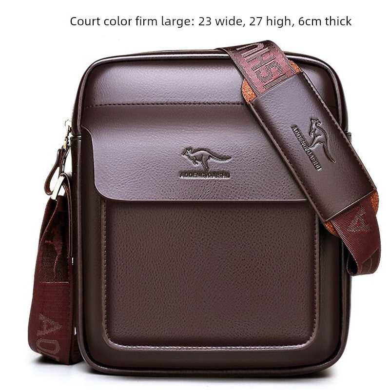 UrbanEdge Leather Sling Pack