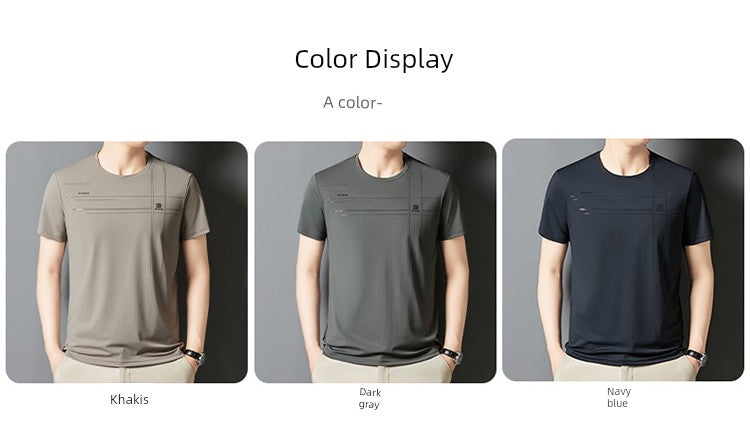 Mulberry Silk Crew Neck Tee