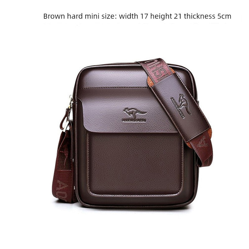 UrbanEdge Leather Sling Pack