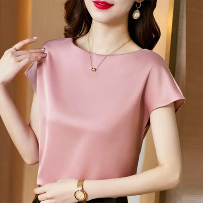 ZANZEA Elegant Satin Blouse